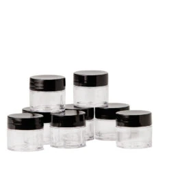 1/4 Oz Mixing Jars, Clear (8pk)