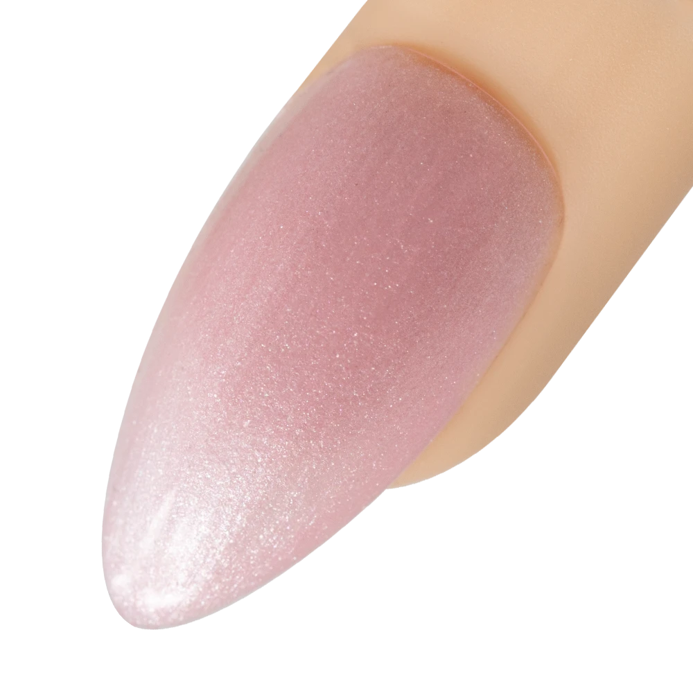 Mani•Q Fiber Gel With Keratin, Pink Shimmer, 1/3 Oz 4 Mani•Q Fiber Gel With Keratin, Pink Shimmer, 1/3 Oz - Image 2