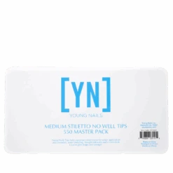 Medium Stiletto No Well Tips 550 Master Pack