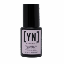 Mani•Q Fiber Gel With Keratin, Pink Shimmer, 1/3 Oz